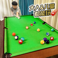 Large Small Desktop Pool Table Toy for Kids and Adults, Mini Indoor Billiards Table for Home Entertainment