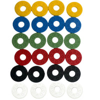 Guitar Strap Lock Anti-Slip Washer PE Gasket for Secure Instrument Protection