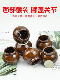 Ceramic Cupping Therapy Set for Face, Body, and Joints - Moisture Absorbing Scraping Tool