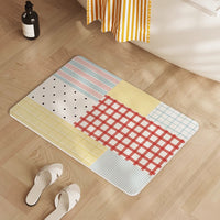 Diatomaceous Earth Bath Mat Quick Dry Non-Slip Absorbent Floor Mat for Bathroom Entrance