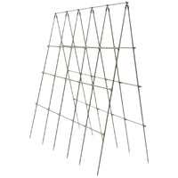 PE Coated Steel Plant Support Stakes for Climbing Vines, Garden Trellis for Vegetables and Flowers