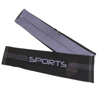 Men's Ice Silk Cycling Arm Sleeves with UV Protection and Breathable Headscarf