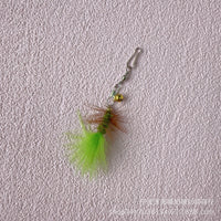Sparkle Teaser Wand Replacement Head for Cats - Durable Feather and Plush Insect Toy