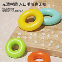 Baby Stacking Rings Educational Toy Set with Optional Bee Slider or Suction Spinner for Toddlers