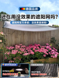 Heavy-Duty Garden Shade Netting for Plants, UV Protection Sunscreen Mesh for Patio and Balcony