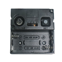 Westminster Chime Clock Movement Kit with Speaker and Hands, 4x4 Hourly Strike Music Box Mechanism