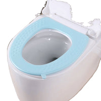 Large V-Shaped Toilet Seat Cushion, Waterproof, All-Season Foam Silicone, No-Wash Adhesive