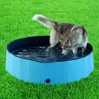 Inflatable Pet Swimming Pool Foldable Portable Dog Cat Bath Tub Outdoor Play