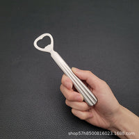 Titanium Purified 304 Stainless Steel Beer Bottle Opener, Multifunctional Household Tool