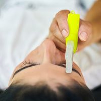 Silicone Ice Roller for Face and Eyes, Reusable Facial Ice Massager for Puffiness Relief and Skin Cooling
