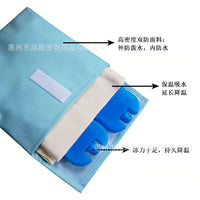 Pet Cooling Ice Nest with Hanging Ice Pack for Cats, Dogs, Rabbits, Hamsters, Chinchillas, Parrots