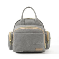 Portable Breast Milk Cooler Bag for Moms - Multi-functional Diaper Backpack for Work & Travel