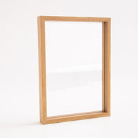 Transparent Wooden Photo Frame with Double-Sided Acrylic for Plant and Animal Specimens