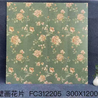 FC300*1200mm Molded Interior Wall Tile for Villas and Self-Built Homes, Vintage Cement Decorative Panel