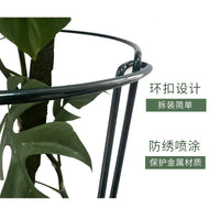 Iron Art Climbing Plant Support Stake for Hydrangea Rose Vine Garden Trellis Anti-Toppling Flower Stand