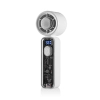 2026 High-Speed Handheld Mini Fan with USB, Strong Airflow, Quiet Digital Display, Portable Cooling Fan