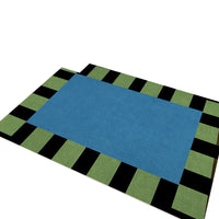 Vintage Entrance Door Mat Non-Slip Coil Mat Dirt Scraper Dust Resistant Foot Mat Bauhaus Doormat