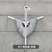 Outdoor Foldable Cross Base Umbrella Stand for Patio and Market Umbrellas