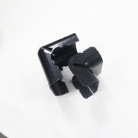 PVC Air Conditioner Line Set Cover Kit for Split AC Units, Vertical Bend Protection