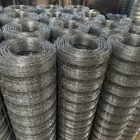 Galvanized Steel Ring-Lock Field Fence for Livestock and Orchard Protection