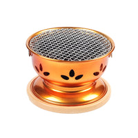 Japanese Korean Style Tabletop Charcoal Grill with Exhaust for Home and Commercial Use