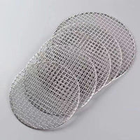 Korean Style 304 Stainless Steel Round BBQ Grill Grate for Outdoor Camping and Home Use