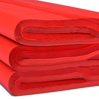 Red Xuan Paper for Chinese Calligraphy and Paper Cutting, Square and A4 Sizes