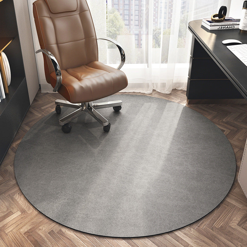 Round Office Chair Mat Non-Slip Floor Protector for Home and Office