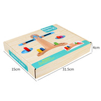Montessori Wooden Balance Scale for Kids Early Education Math Learning Toy
