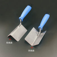 Stainless Steel Corner Trowel for Plastering and Masonry Work - Inner and Outer Corner Tools