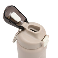 Portable 304 Stainless Steel Vacuum Insulated Water Bottle with Pop-Up Lid for Outdoor Travel