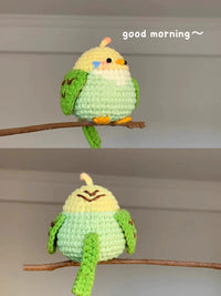 Cute Crochet Animal Doll Keychain DIY Material Kit