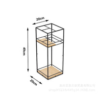Wall-Mounted Umbrella Storage Rack with Drip Tray for Home Entryway