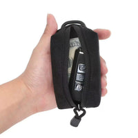 Tactical Multifunctional Keychain Pouch with Earbud Holder and Coin Purse