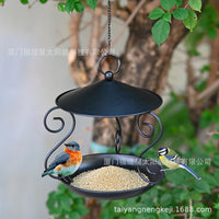 Outdoor Hanging Metal Bird Feeder for Wild Birds