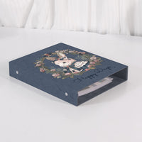 A5 Magnetic Box Kpop Photocard Binder Album with Loose-Leaf Pages
