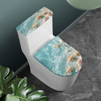 Universal Four Seasons Toilet Seat Cover with Cute Printed Patterns