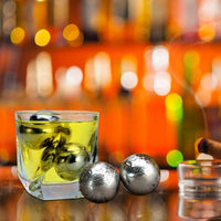 304 Stainless Steel Reusable Whiskey Ice Balls for Drinks