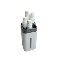 4-in-1 Portable Travel Lotion Dispenser Bottle Set for Skincare and Cosmetics