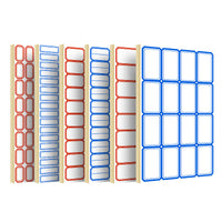 Self-Adhesive Name Tag Labels for Office and Retail Use