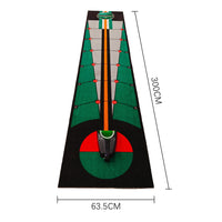 SEEKFUNS Indoor Golf Putting Green Mat for Home Practice