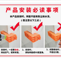 Tile Corner Leveling System for Wall and Floor Tiles - Right Angle Fixing Clips for Mitered Edges