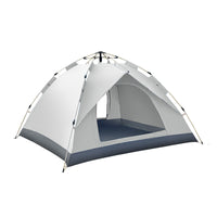 Automatic Pop-Up Camping Tent with UV Protection and Windproof Design for Outdoor Activities