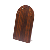 Wooden Necklace Display Stand Jewelry Organizer with 10 Hooks for Retail and Home Use
