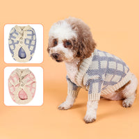 Pet Dog Cat Knitted Sweater Winter Warm Two-Legged Small Dog Clothes