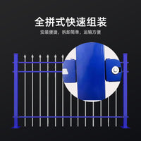 Zinc Steel Security Fence for Schools, Villas, and Parks