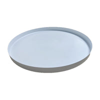Nordic Stainless Steel Round Storage Tray for Jewelry and Cosmetics
