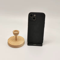 Multifunctional Wooden Display Stand for Crystal Balls, Eggs, and Baseballs