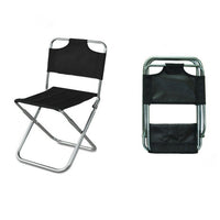 Portable Aluminum Alloy Folding Stool for Outdoor Camping Fishing Picnic