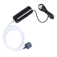 USB Portable Aquarium Air Pump for Fish Tank, Ultra-Quiet Oxygenator for Fishing and Aquatic Supplies